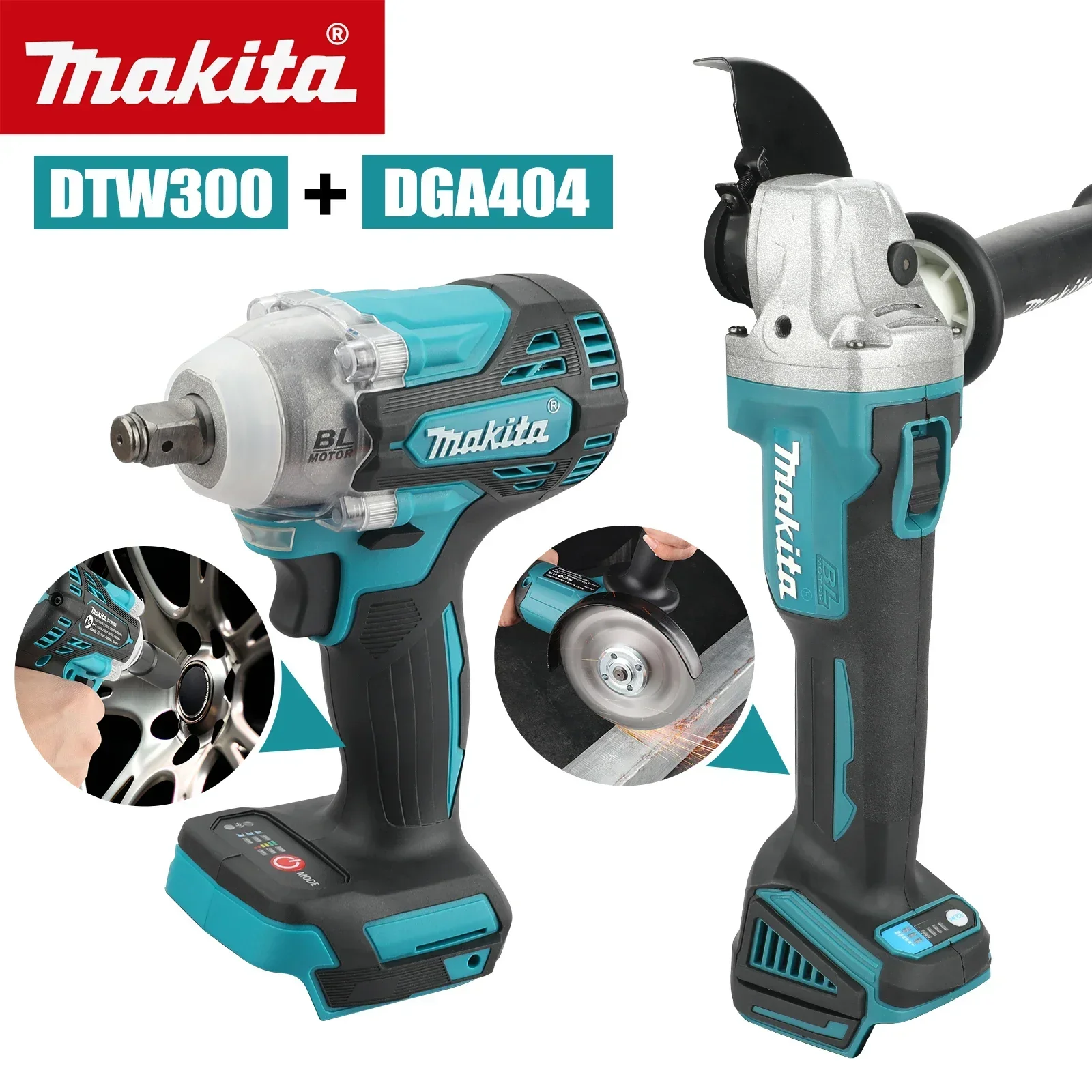 Combo Power Tools - 2026 Makita 18V Combo Kit DTW300