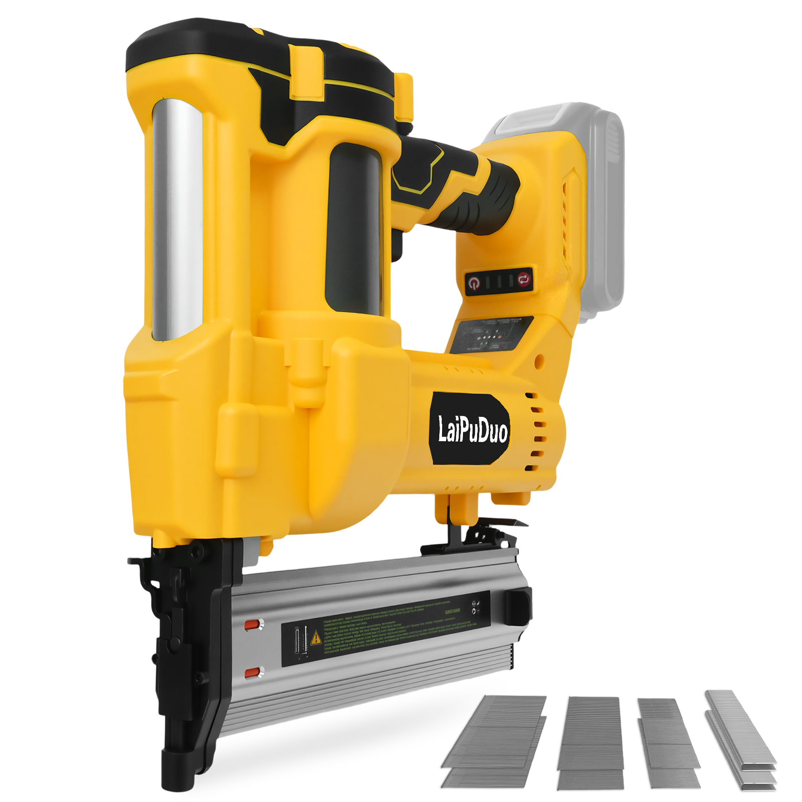 Staple Gun Electric - Brushless Electric Brad Nailer 2-in-1 Cordless