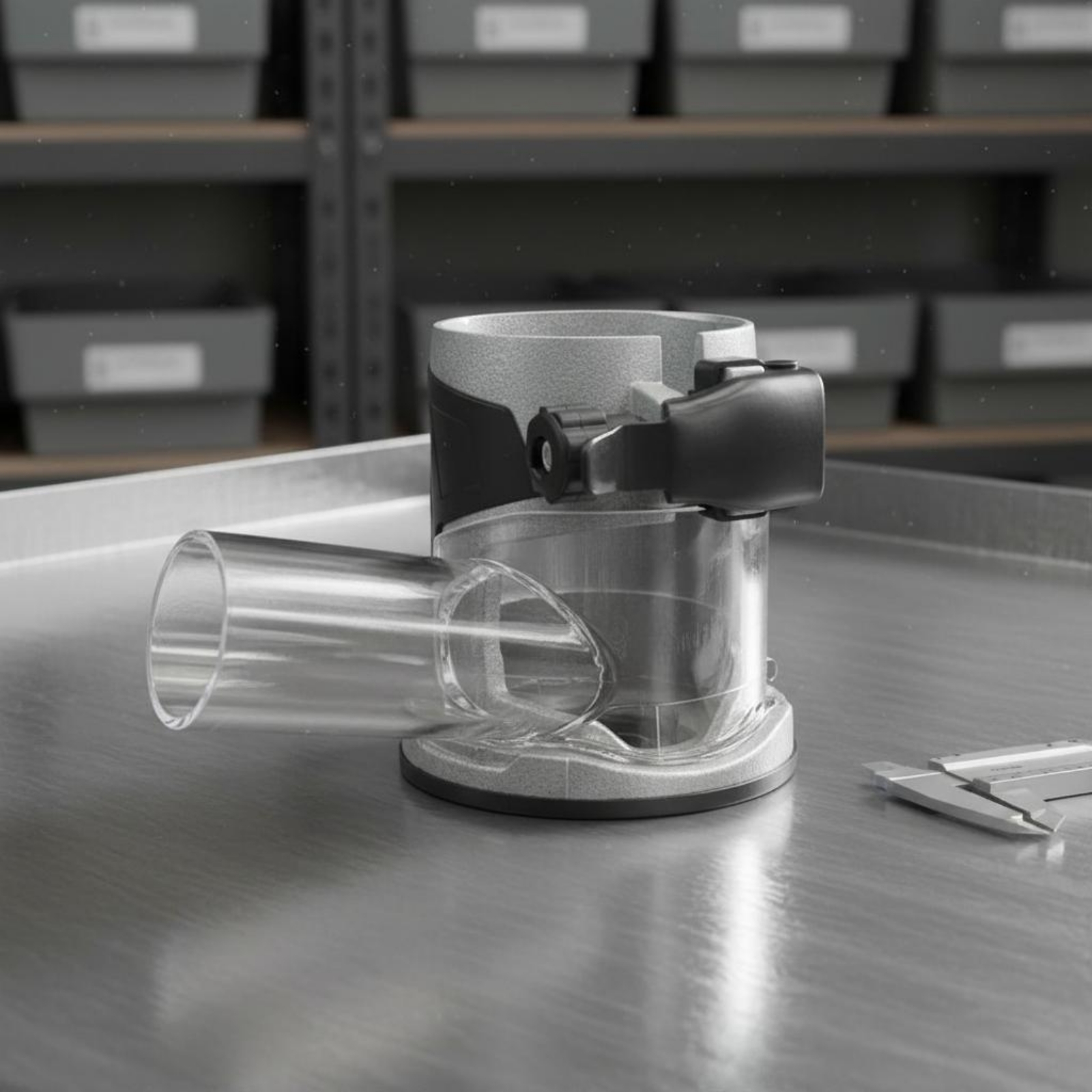 Transparent Router Dust Hood T - Router Trim Base recensione e prezzo