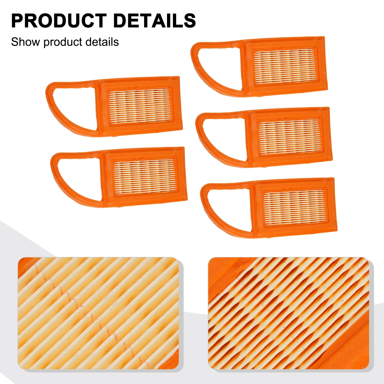5pcs Air Filters High-Quality  - Power Quality Tools recensione e prezzo