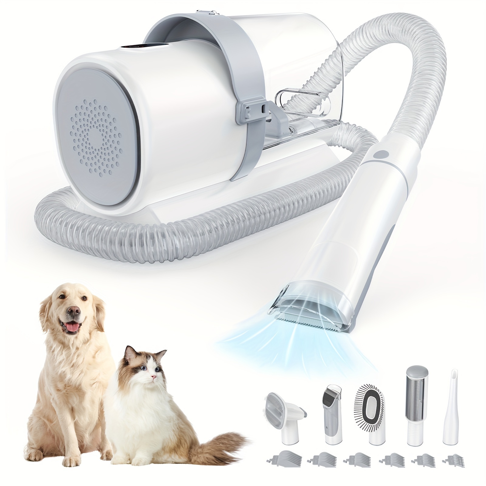 Pet Grooming Vacuum Kit 5 in 1 - Power Tools Cat recensione e prezzo