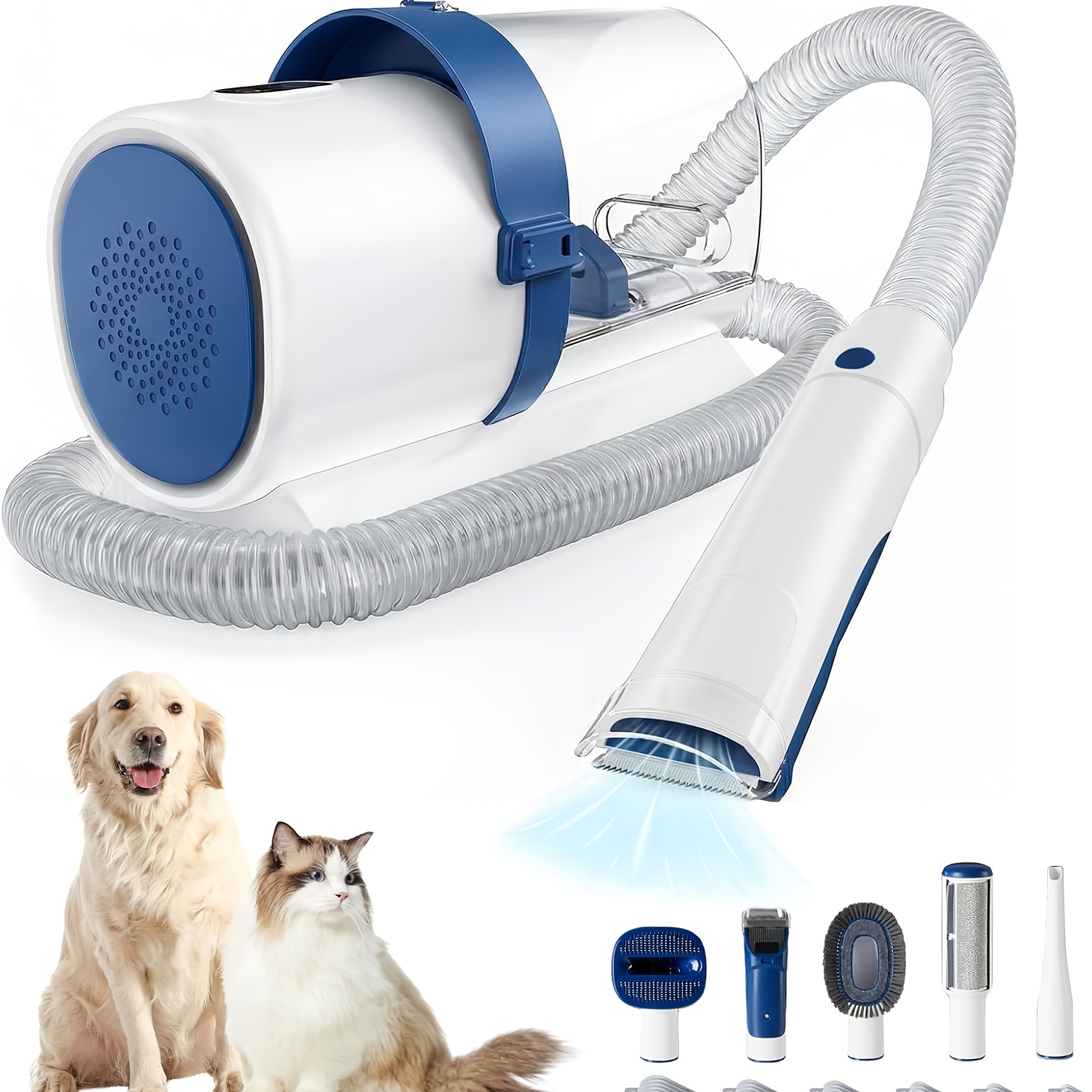 Pet Grooming Vacuum Kit 5 in 1 - Power Tools Cat recensione e prezzo