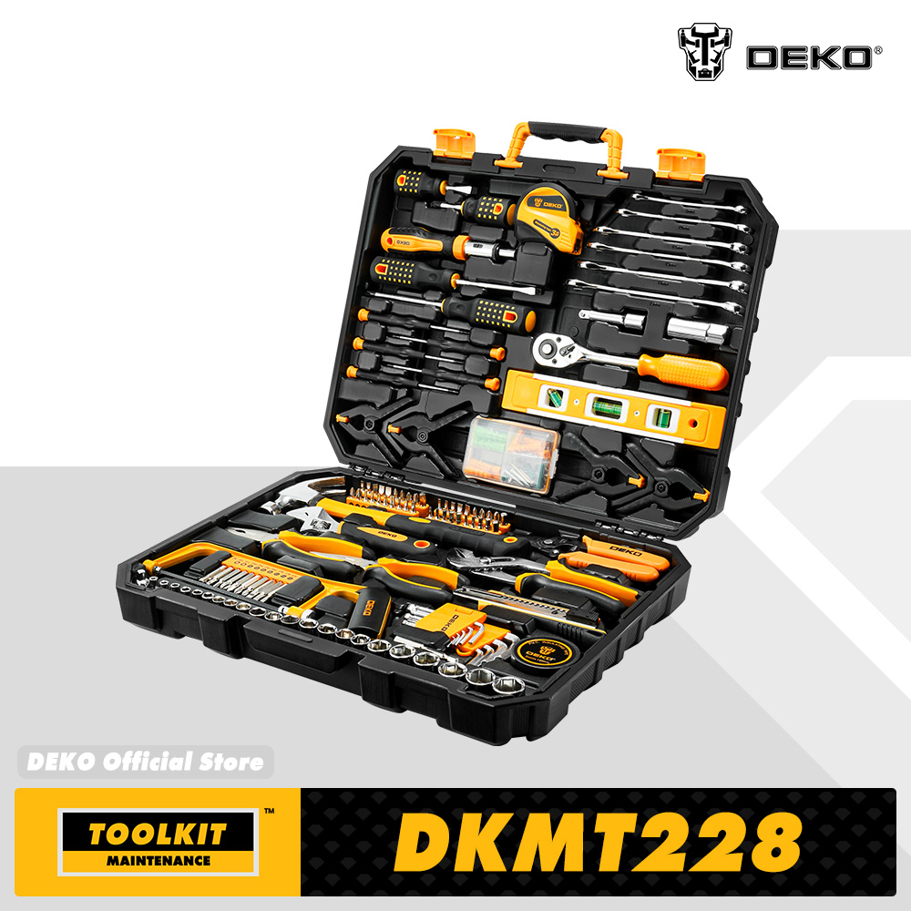 DEKO 228Pcs Socket Wrench Auto - Power Tools Catalogue recensione e prezzo