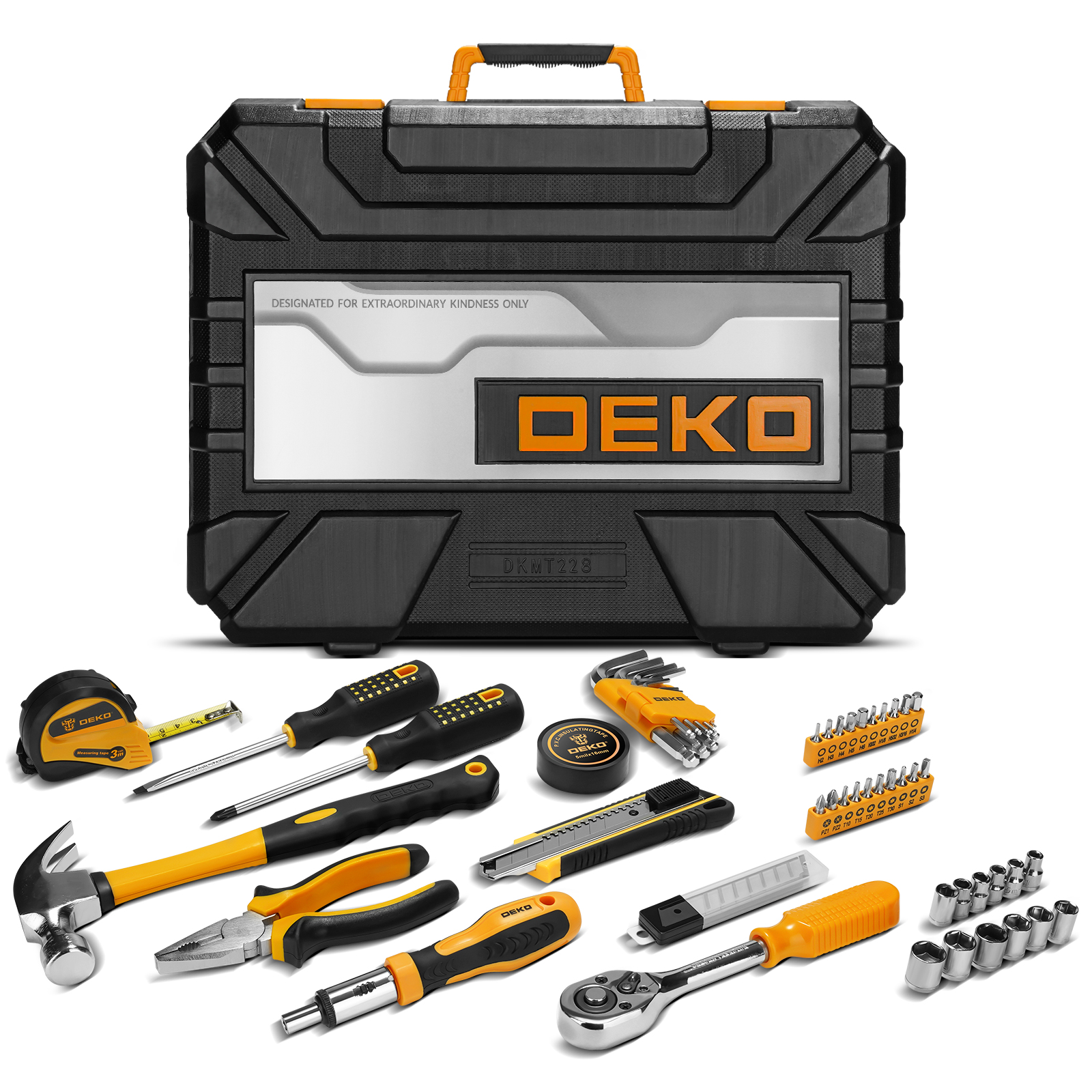 DEKO 228Pcs Socket Wrench Auto - Power Tools Catalogue recensione e prezzo