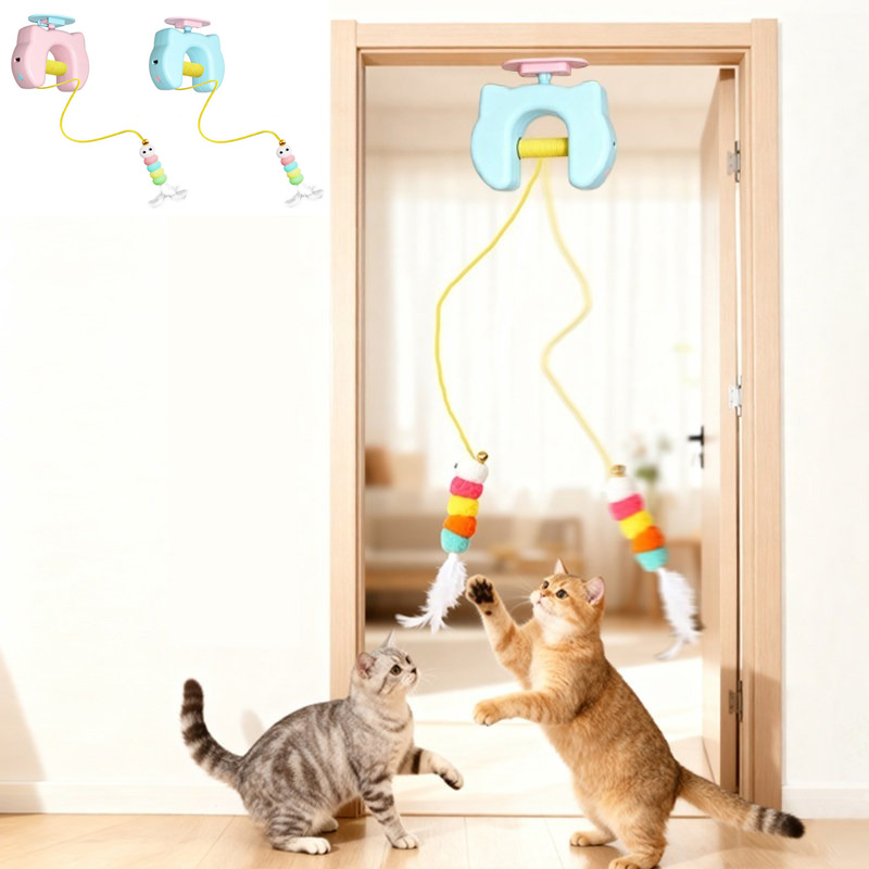 Electric Cat Toy with 2 Ropes  - Power Tools Cat recensione e prezzo