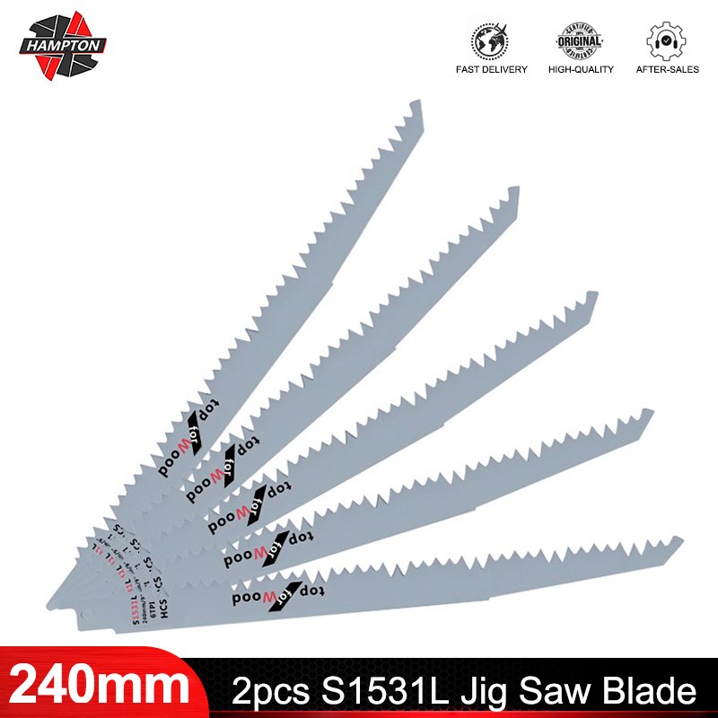 HAMPTON Jigsaw Blades 2 pcs S1 - Power Tools Jigsaw recensione e prezzo