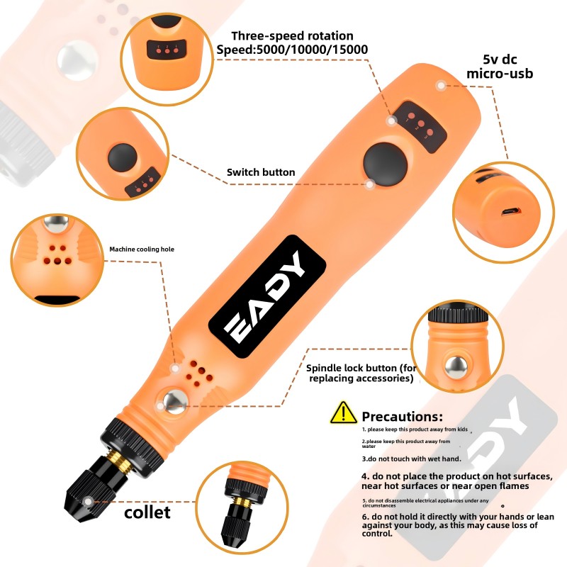 USB Cordless Rotary Tool Kit – - Power Tools And Hand Tools recensione e prezzo