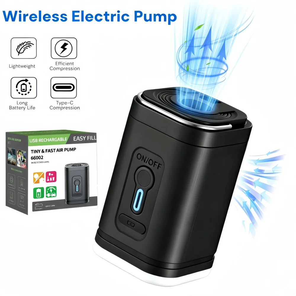 Mini Portable Air Pump，Recharg - Air Compressor Mini recensione e prezzo