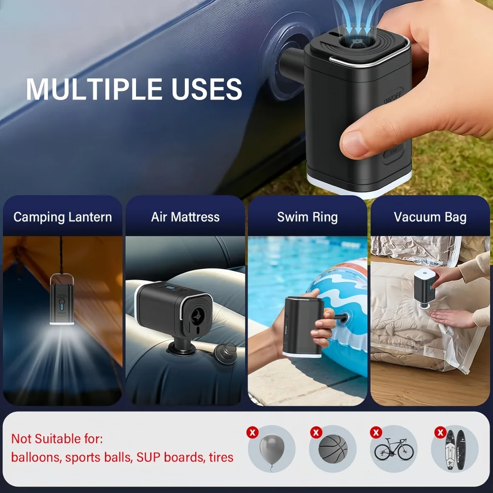 Mini Portable Air Pump，Recharg - Air Compressor Mini recensione e prezzo