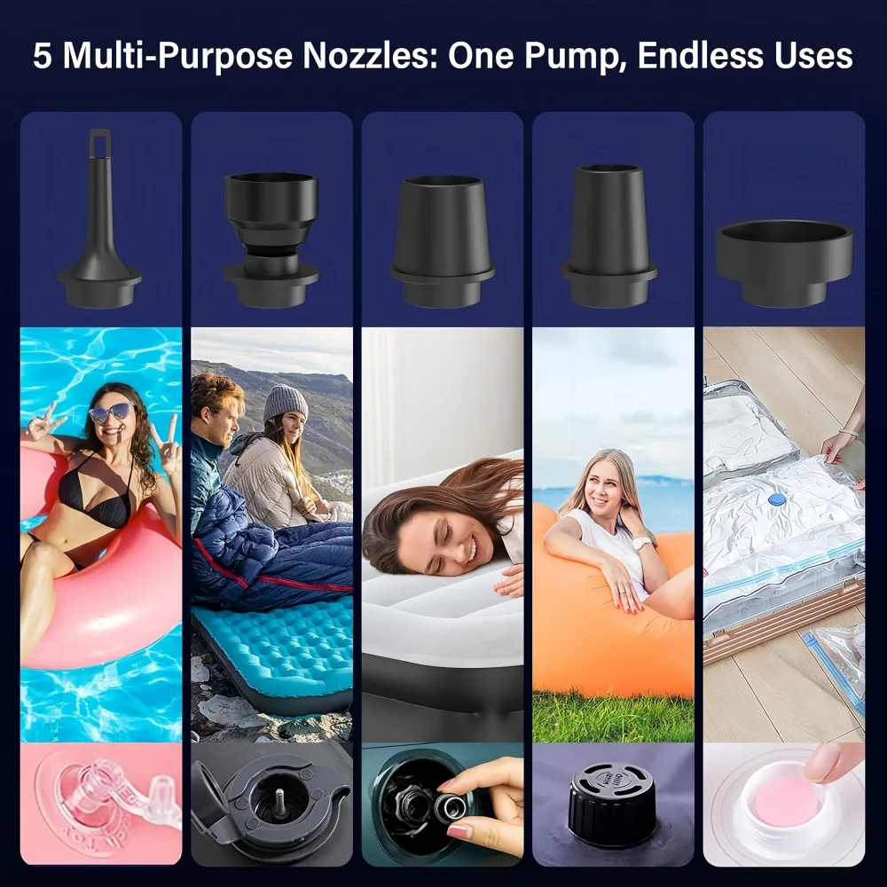 Mini Portable Air Pump，Recharg - Air Compressor Mini recensione e prezzo