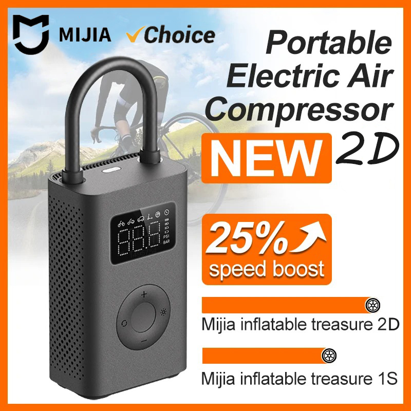 Original MIJIA Air Pump 2D 25% - Air Compressor Mini recensione e prezzo