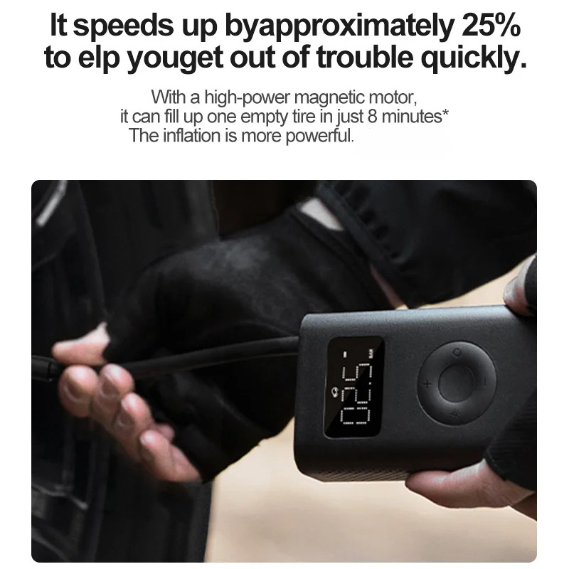 Original MIJIA Air Pump 2D 25% - Air Compressor Mini recensione e prezzo
