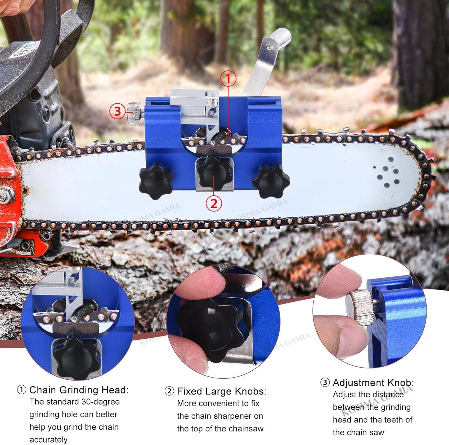 Portable Manual Chain Saw Blad - Power Tools Jigsaw recensione e prezzo
