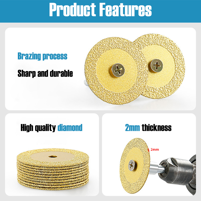 40mm Braze Diamond Saw Blade M - Power Tools And Hand Tools recensione e prezzo
