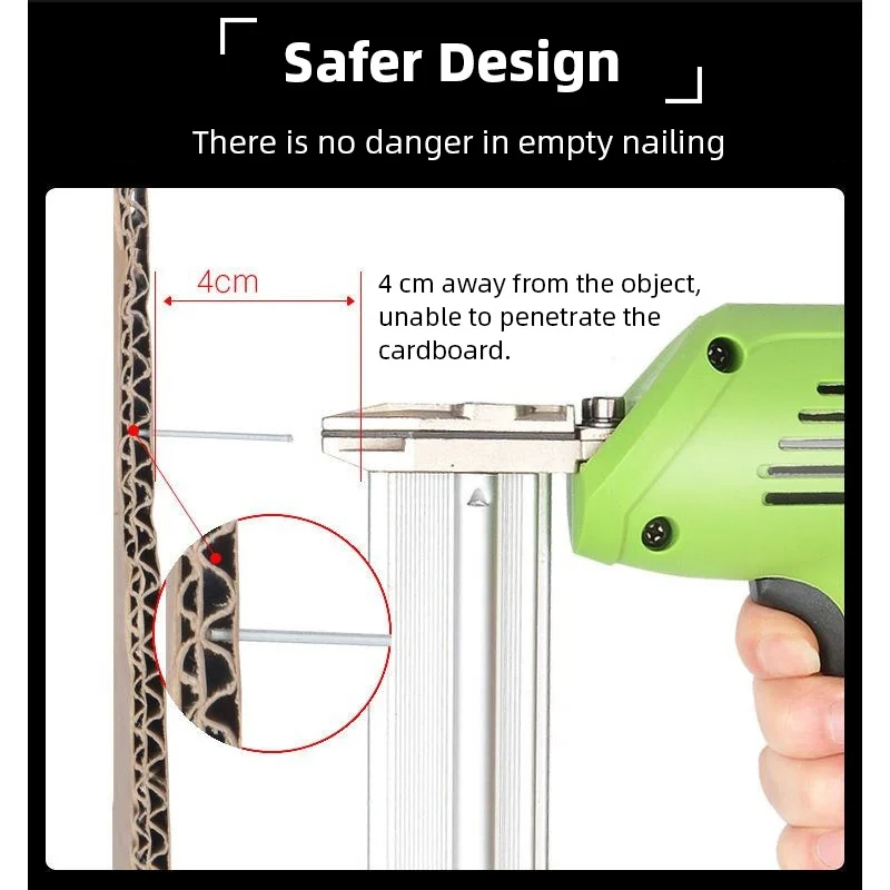 220V Electric Nail Gun Nailing - Staple Gun Electric recensione e prezzo