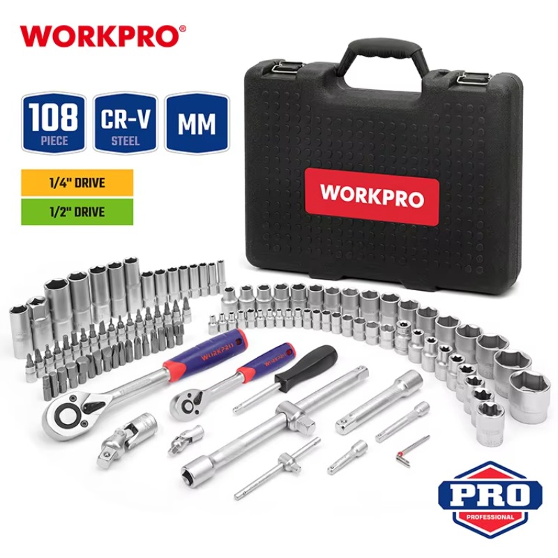 108pcs Professional Mechanics  - Power Tools And Hand Tools recensione e prezzo