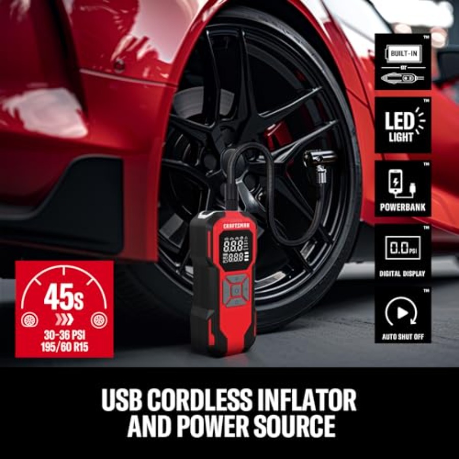 Tire Inflator Portable Air Com - Air Compressor Mini recensione e prezzo