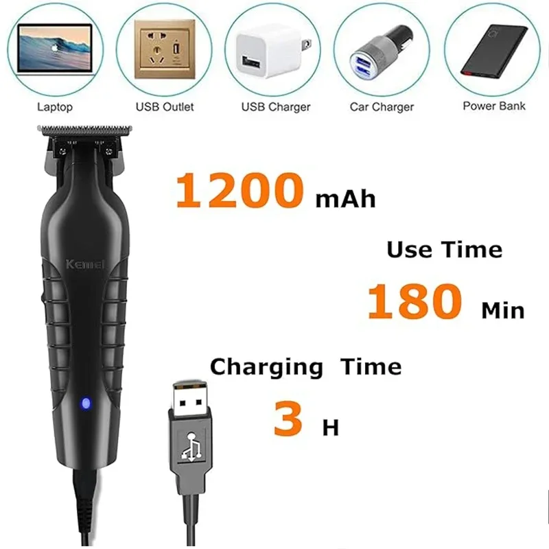 Kemei KM-2299 USB Fast Chargin - Router Trim Base recensione e prezzo