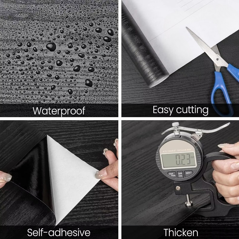 PVC wood grain sticker vinyl e - Power Tools Wallpaper recensione e prezzo