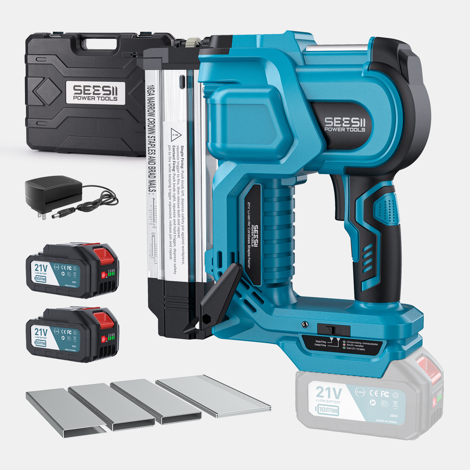 SEESII Electric Impact Nail Gu - Staple Gun Electric recensione e prezzo