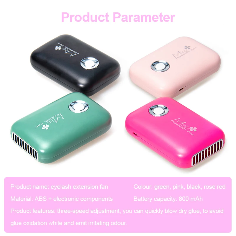 1PCS  Eyelash Fan Dryer Grafti - Air Compressor Mini recensione e prezzo
