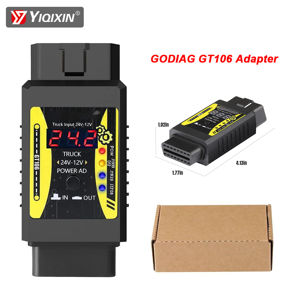 Godiag GT106 Plus Heavy Duty T - Power Quality Tools recensione e prezzo