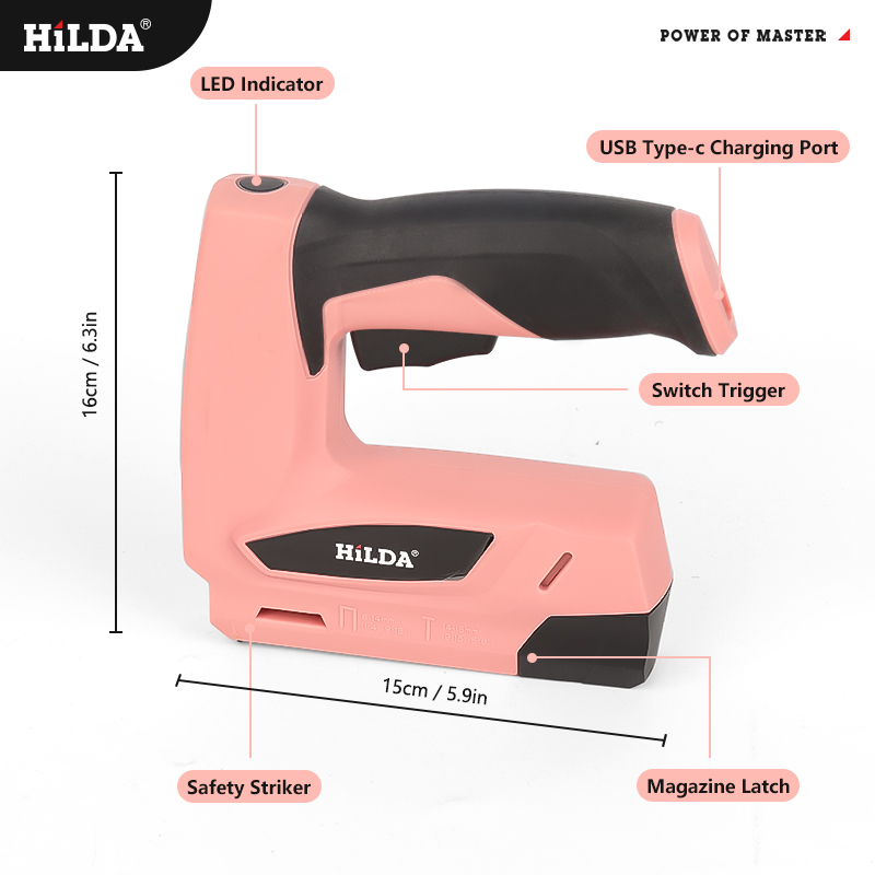HILDA Electric Staple Nail Gun - Staple Gun Electric recensione e prezzo