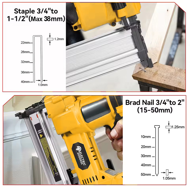 Brushless Electric Brad Nail G - Staple Gun Electric recensione e prezzo