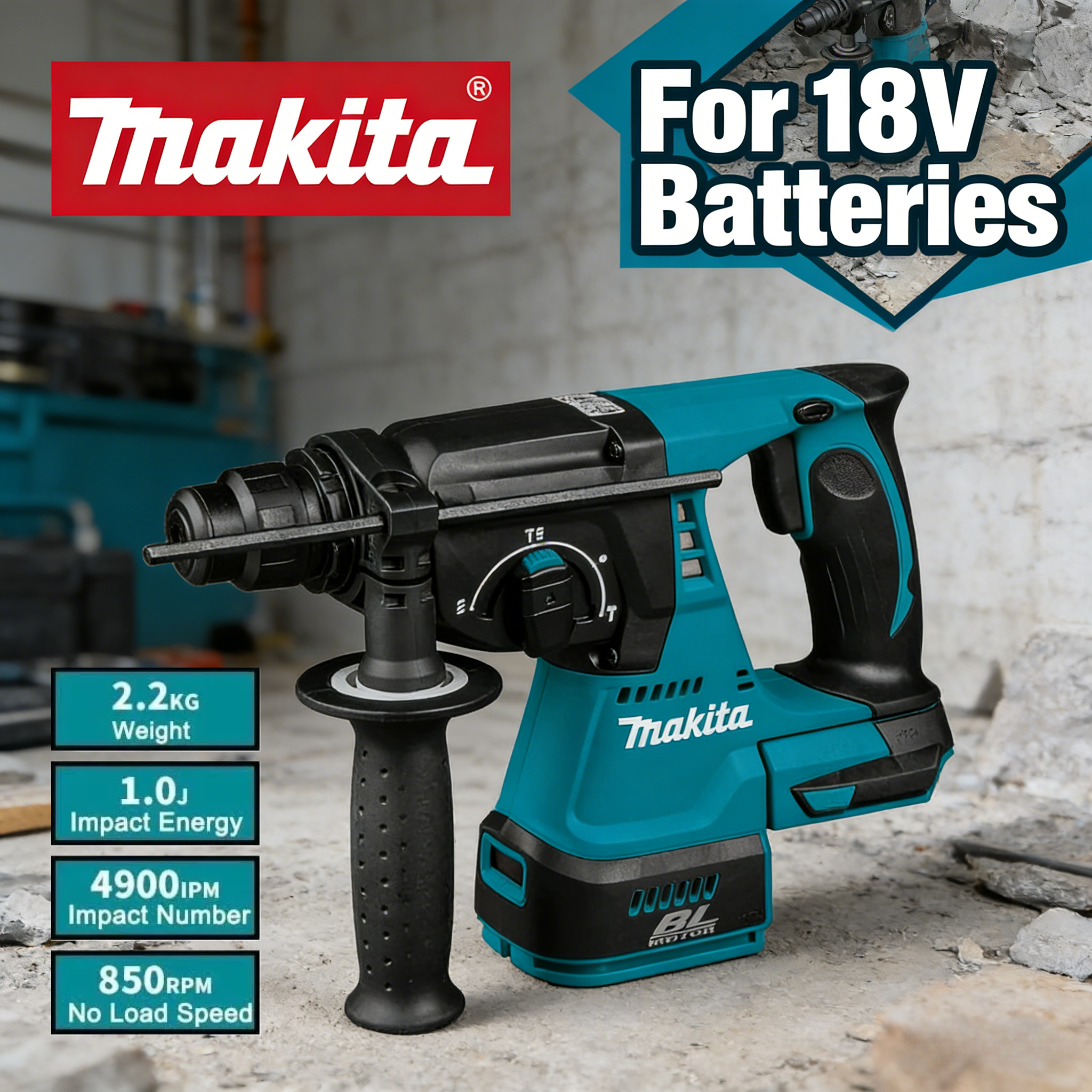 Makita Brushless Hammer Makita - Combo Power Tools recensione e prezzo